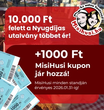 MisiHusi - Kedvezmény nyugdíjas utalvánnyal fizetőknek